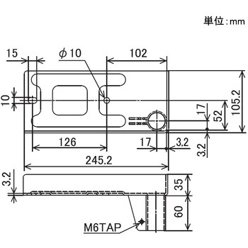Φ28イレクターパイプ用 補強枠 矢崎化工