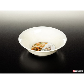 レンジ中鉢 白 ナカヤ化学産業