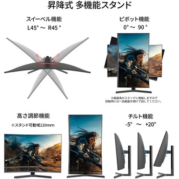 27型/1920×1080/DP×1、HDMI×2/ブラック/スピーカー：有 JAPANNEXT