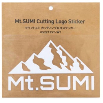 カッティングロゴステッカー Mt.SUMI(マウントスミ)
