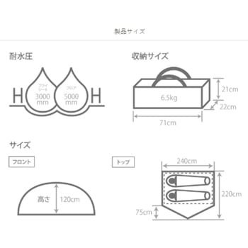 わがやのテント DOD(ディーオーディー)