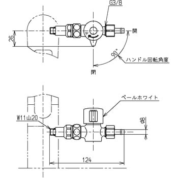 THF23R 分岐金具(イオン水生成器用) 1個 TOTO 【通販モノタロウ】