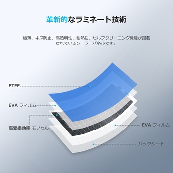 フレキシブルソーラーパネル RENOGY JAPAN