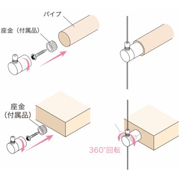 木棚吊り用ワイヤーグリッパー 荒川技研工業