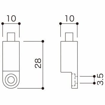 ビス止め用ワイヤーグリッパー(Φ1.0～1.2用) - 荒川技研工業