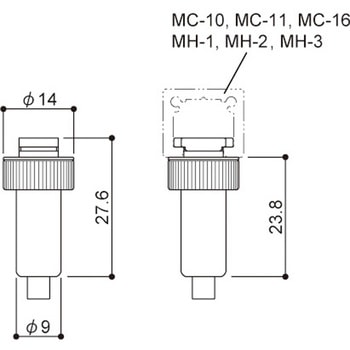 ピクチャーレール MC用アタッチメント 荒川技研工業
