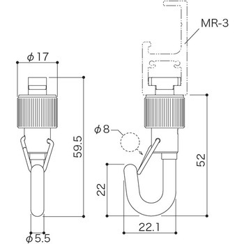 ピクチャーレール MR 100kg 荒川技研工業