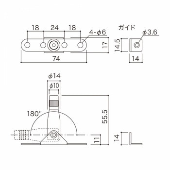 ビス止め用ワイヤーグリッパー(Φ3.0用) 荒川技研工業