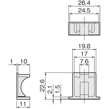 AFD-1300用キャップ アトムリビンテック