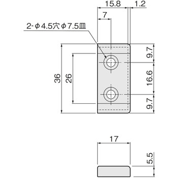 DW-131-W32用エンドカバー アトムリビンテック