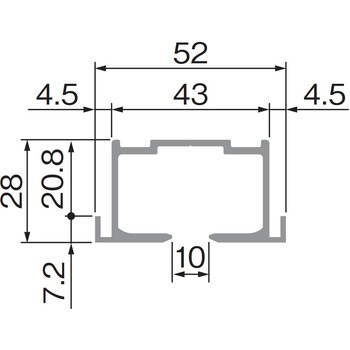 SWシステム 上部レール アトムリビンテック