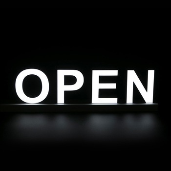 abcMIX マグネット連結タイプ 文字セット 「OPEN」 - アクリサンデー