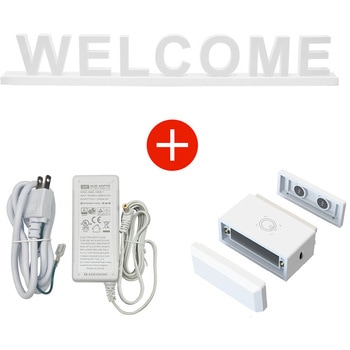 abcMIX マグネット連結タイプ 文字セット 「WELCOME」 アクリサンデー