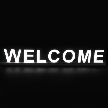 abcMIX マグネット連結タイプ 文字セット 「WELCOME」 アクリサンデー