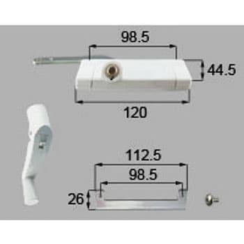 オペレーターハンドルセット LIXIL(新日軽) 窓用金物部材 【通販