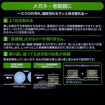 高性能マルチクリーニングクロス 「トレシー」 東レ