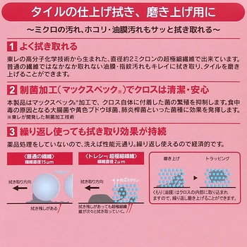 高性能マルチクリーニングクロス 「トレシー」 東レ