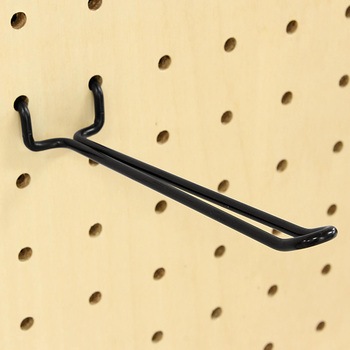 穴あきボード専用黒フック T型 WAKI