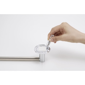 ステンタオル掛け 伸縮(ボンド) LEC(レック)