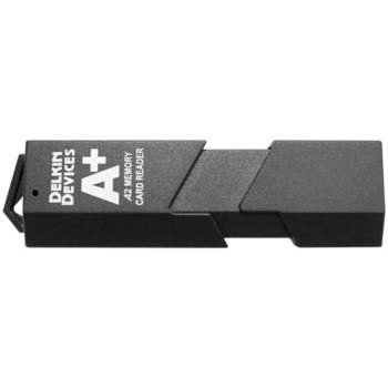 USB 3.1 SD & microSD A2 カードリーダ Read 170MB/s  DDREADER-55 Delkin