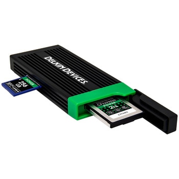 USB 3.2 CFexpress Type B Card / SD UHS-II メモリーカードリーダー  DDREADER-56 Delkin