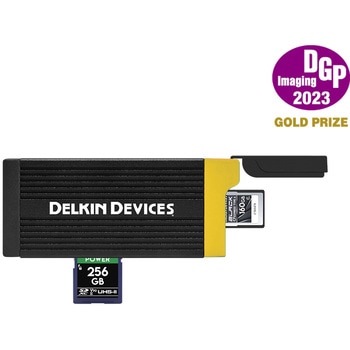 USB 3.2 CFexpress Type A Card / SD UHS-II メモリーカードリーダー  DDREADER-58 Delkin