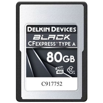 BLACK CFexpress Type A メモリーカード Delkin