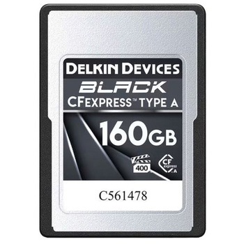 DCFXABLK160 BLACK CFexpress Type A �������[�J�[�h Delkin 52671765