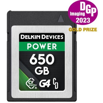 POWER CFexpress Type B G4 メモリーカード Delkin