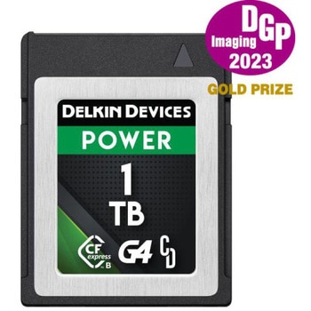 POWER CFexpress Type B G4 メモリーカード Delkin