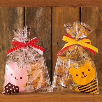 ウサクマOPPギフトバッグ HEADS(ヘッズ)