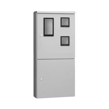 ステンレス製塗装付屋外引込計器盤用キャビネット SCMO 河村電器産業