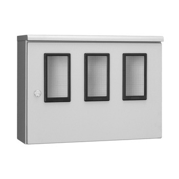 ステンレス製塗装付屋外引込計器盤用キャビネット SCMO 河村電器産業