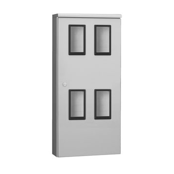 ステンレス製塗装付屋外引込計器盤用キャビネット SCMO 河村電器産業