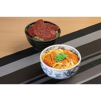 09-07 かつ丼 食品サンプル(弁当・丼) 1点 いわさき 【通販