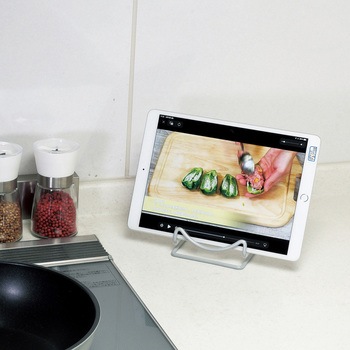 ストレージチョイス タブレットスタンド パール金属