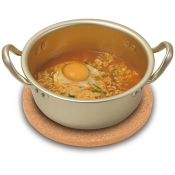 韓味家 丸型コルク鍋敷 パール金属