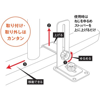 タフブラケットホワイトボード用 ビス固定 ティーエフサービス
