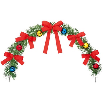 クリスマスリボンアーチクリップ アルファ(販促)