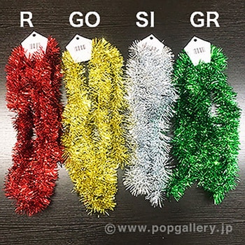 3インチメッキモール(グリーン) アルファ(販促)