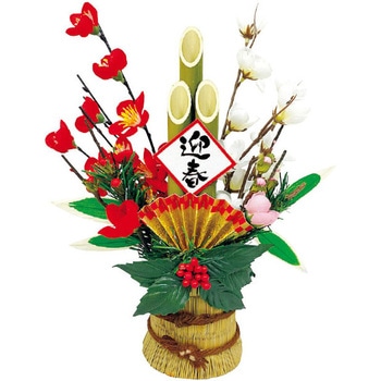 新春扇門松 アルファ(販促)