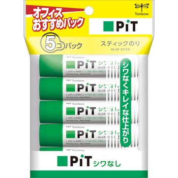 HCA-518 スティックのり シワなしピットS トンボ鉛筆 1パック HCA-518 スティックのり シワなしピットS トンボ鉛筆 1パック