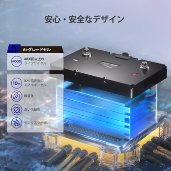 リン酸鉄リチウムイオンバッテリー 1台 RENOGY JAPAN 【通販 リン酸鉄リチウムイオンバッテリー 1台 RENOGY JAPAN 【通販