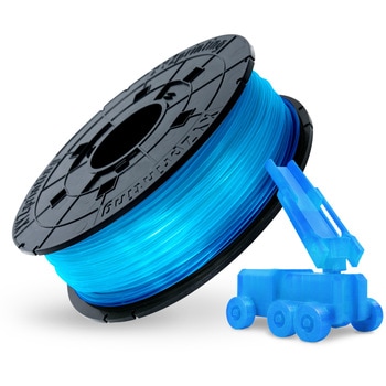 ダヴィンチ1.0Proシリーズ専用 PLAフィラメント(リフィル式)600g クリアブルー XYZプリンティング