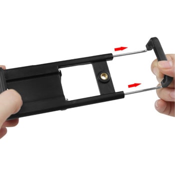 2-in-1スマホ(5．5～8．5cm)、タブレット(11．8～19．5cm)ホルダー1/4・3/8ネジ対応、モデル2 bitstrong