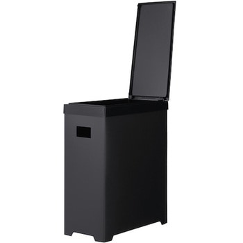 シンプルダストボックススリムオープン35L ブラック 天馬
