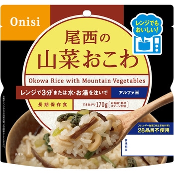 尾西のレンジ+ 尾西食品