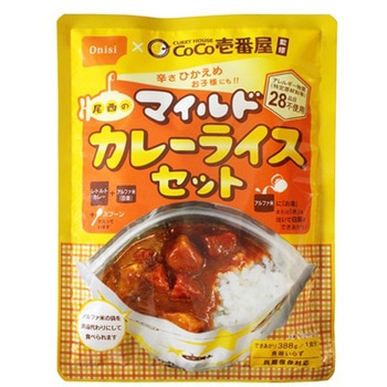 CoCo壱番屋監修 尾西のマイルドカレーライスセット 尾西食品