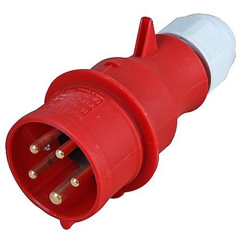 プラグ フリー 415V 16A 3P+N+E CEENORM