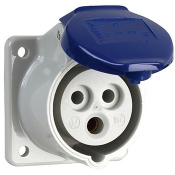 パワー エントリー コネクタ ソケット 16A WALTHER